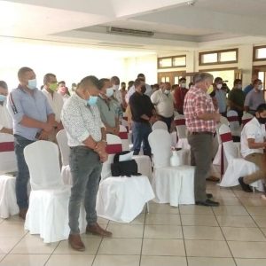 Reunion de Alcaldes de Honduras para la organización y gestion de vacunas contra el Covid-19.